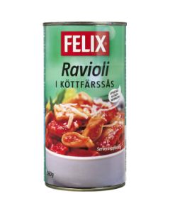 Felix Ravioli i Köttsås