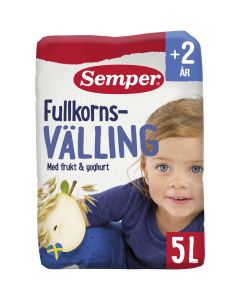 Semper Fullkornsvälling Frukt & Yoghurt - 24 Mån *StorPack*