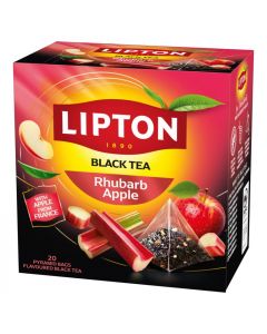 Lipton Svart Pyramidte Rhubarb/Apple