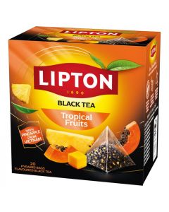 Lipton Svart Pyramidte Tropical Fruit