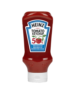 HEINZ Tomatketchup 50% Less Sugar Salt