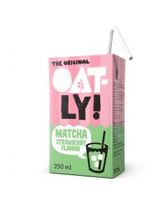 Oatly Matcha Strawberry Flavour Havredryck