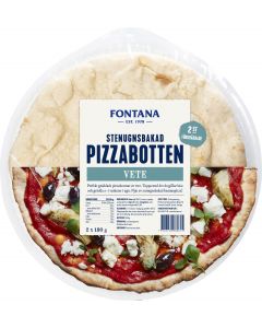 Fontana Pizzabotten Stenugnsbakad