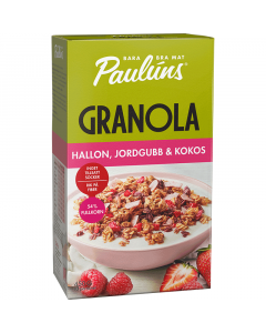 PAULÚNS Granola Hallon/Jordgubb/Kokos