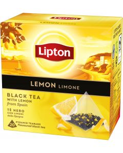 Lipton Svart Pyramidte Lemon
