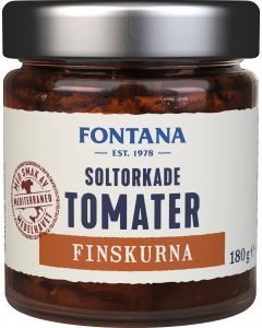 Fontana Tomater Soltorkade finskurna