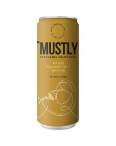 Mustly Sparkling Coldpress Mango Passion
