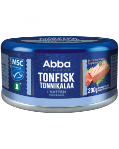 Abba Tonfisk i vatten