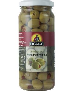 FIGARO Gröna oliver med pimientos
