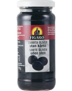 FIGARO Svarta oliver utan kärna