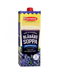 Ekströms Blåbärssoppa original