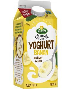 Arla Familjefavoriter Yoghurt Banan