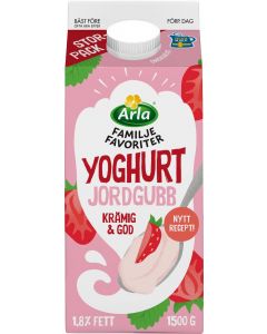Arla Familjefavoriter Yoghurt Jordgubb