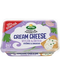 Arla Familjefavoriter Cream cheese Vitlök/Ört