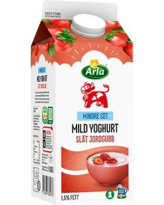 Arla Ko Mild yoghurt jordgubb