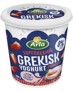 Arla Grekisk yoghurt jordgubb