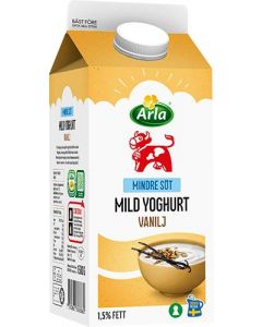 Arla Ko Mild yoghurt vanilj