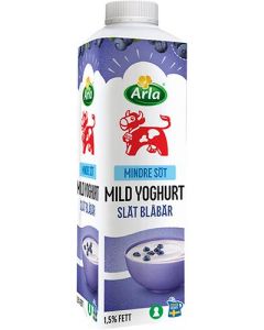 Arla Ko Mild yoghurt blåbär