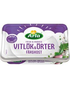 Arla Cream Cheese Garlic & Herbs