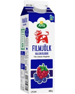 Arla Ko Filmjölk Blåbär Hallon