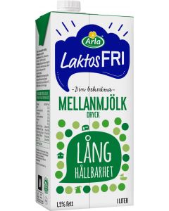 Arla Mellanmjölk Lång Hållbarhet