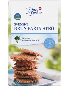 Dan Sukker Brun Farin Strö