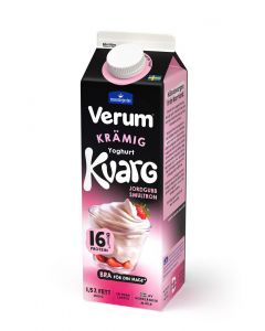 Verum Yoghurtkvarg Jordgubb/Smultron
