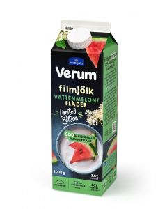 Verum Filmjölk Vattenmelon/Fläder