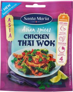 Santa Maria Asian Spices Chicken Thai Wok