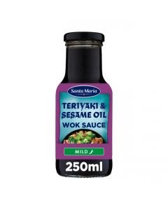 SANTA MARIA Wok Sauce Teriyaki & Sesame Oil