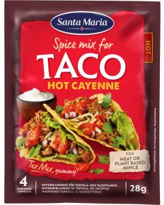Santa Maria Taco Spice Mix Hot Cayenne