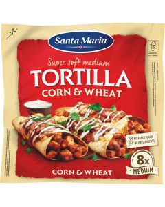 SANTA MARIA Tortilla Corn Wheat Medium