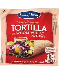 SANTA MARIA Tortilla Whole Wheat Medium