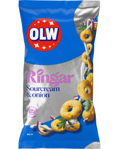 OLW Ringar Sourcream & Onion