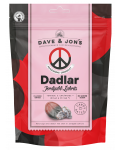 DAVE & JON'S Dadlar Jordgubb & Lakrits