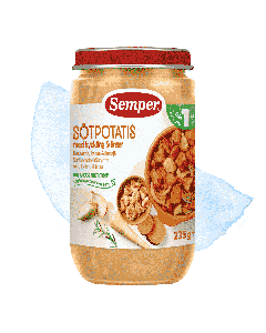 Semper Sweet Potato with Chicken & Lentils