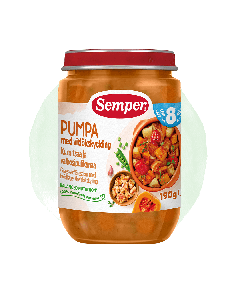 Semper Pumpkin with Garlic Chicken