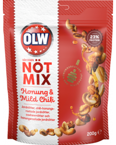 OLW Nötmix Honung & Chili