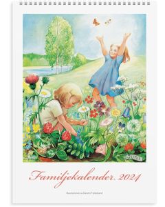 Väggkalender Familjekalender Kerstin Frykstrand 2024