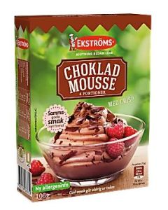 Ekströms Mousse - Choklad med Crisp