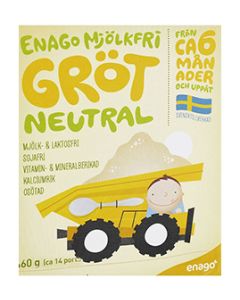 EnaGo Mjölkfri Gröt Neutral - 6 Mån