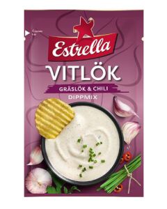 Estrella DipMix - Vitlök, Gräslök & Chili