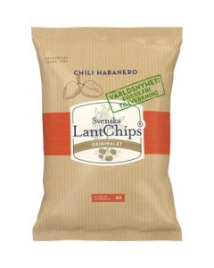 Svenska Lantchips Chili Habanero