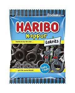 HARIBO Nappar Lakrits