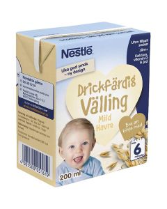 Nestle Mild Havre Drickfärdig - 6 Mån