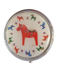 Pill Jar  Dala horse