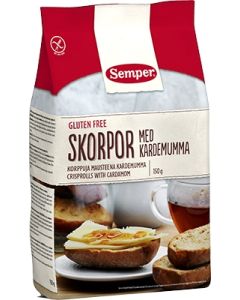 Semper Glutenfri Skorpor Kardemumma