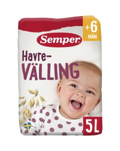 Semper HavreVälling Mild - 6 mån 