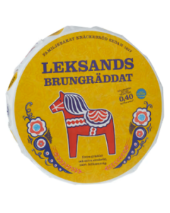 Leksands Round CrispBread - Brown Baked