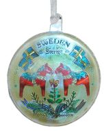 Christmas Ball Decoration  Sweden Dala Horse